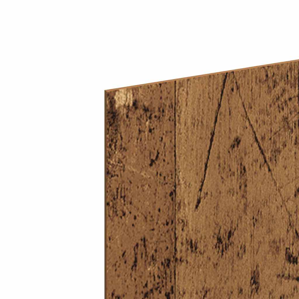 Decorpanelen 12 pcs Oudhout 15 x 21 x 0.27 cm Bewerkt hout is nu te koop bij PeponiXL, paradijselijk wonen!