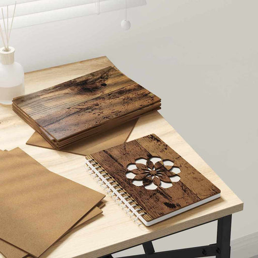 Decorpanelen 50 pcs Oudhout 15 x 21 x 0.27 cm Bewerkt hout is nu te koop bij PeponiXL, paradijselijk wonen!