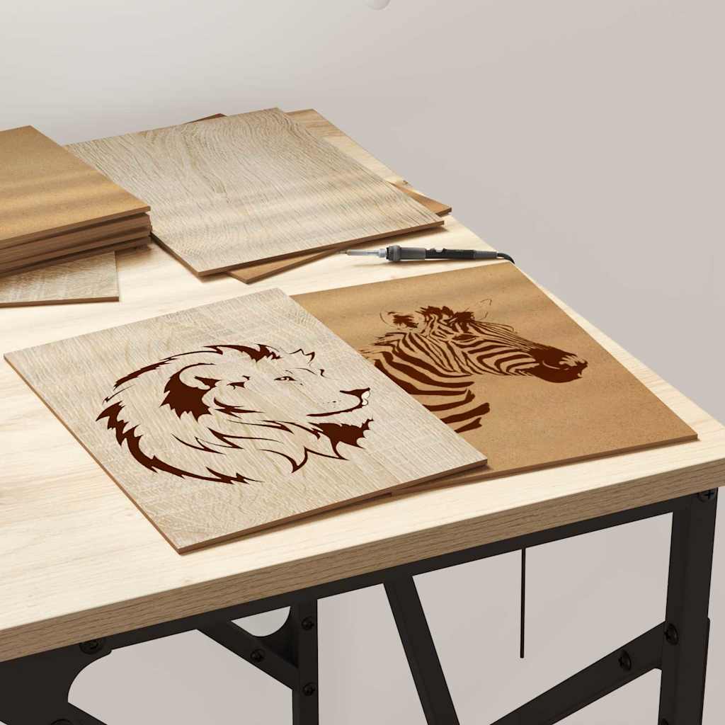 Decorpanelen 50 pcs Sonoma Eiken 21 x 30 x 0,27 cm Bewerkt hout is nu te koop bij PeponiXL, paradijselijk wonen!