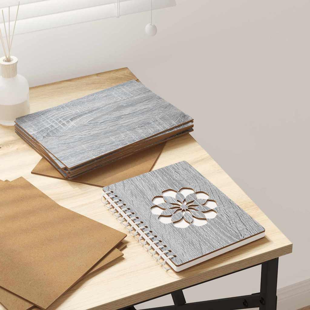Decorpanelen 50 pcs Grijs Sonoma 21 x 30 x 0,27 cm Bewerkt hout is nu te koop bij PeponiXL, paradijselijk wonen!