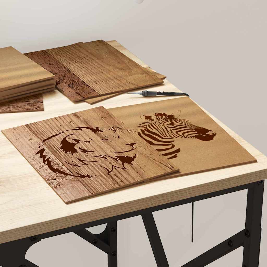 Decorpanelen 12 pcs Oudhout 21 x 30 x 0,27 cm Bewerkt hout is nu te koop bij PeponiXL, paradijselijk wonen!