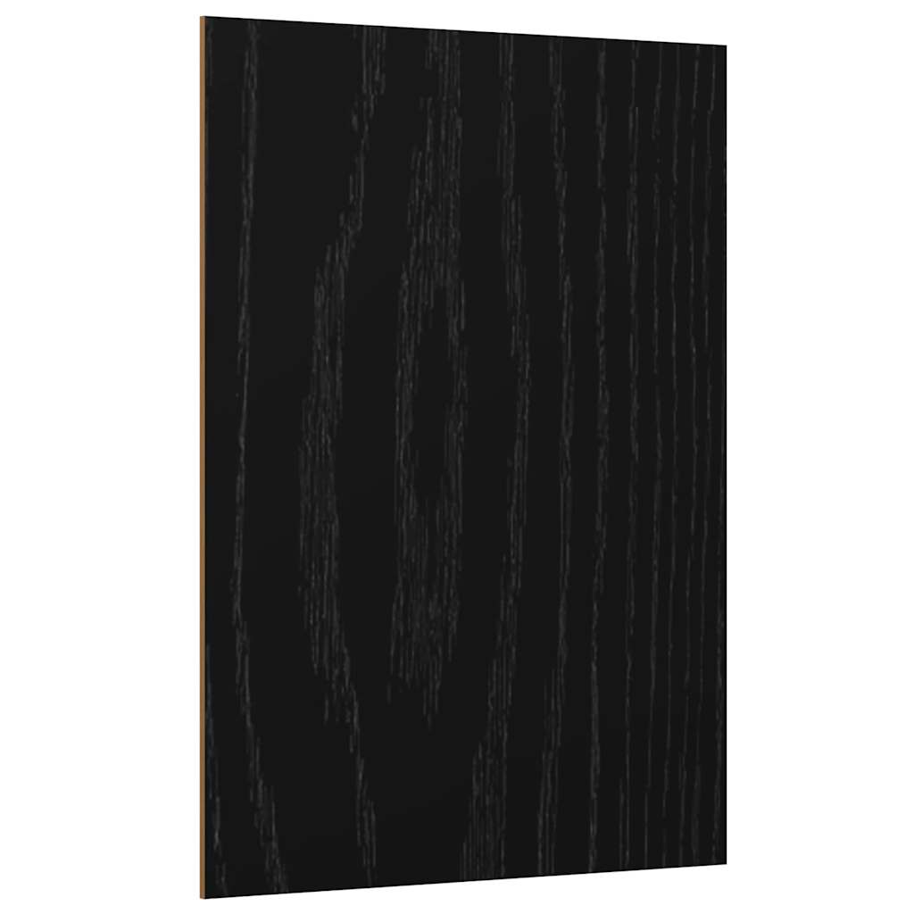 Decorpanelen 12 pcs Zwart Eiken 30 x 42 x 0.27 cm Bewerkt hout is nu te koop bij PeponiXL, paradijselijk wonen!