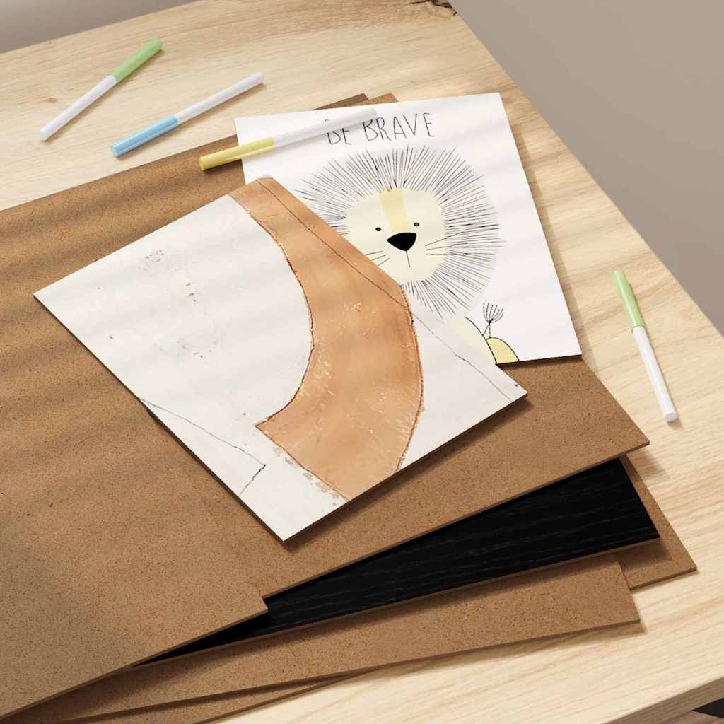 Decorpanelen 50 pcs Zwart Eiken 30 x 42 x 0.27 cm Bewerkt hout is nu te koop bij PeponiXL, paradijselijk wonen!