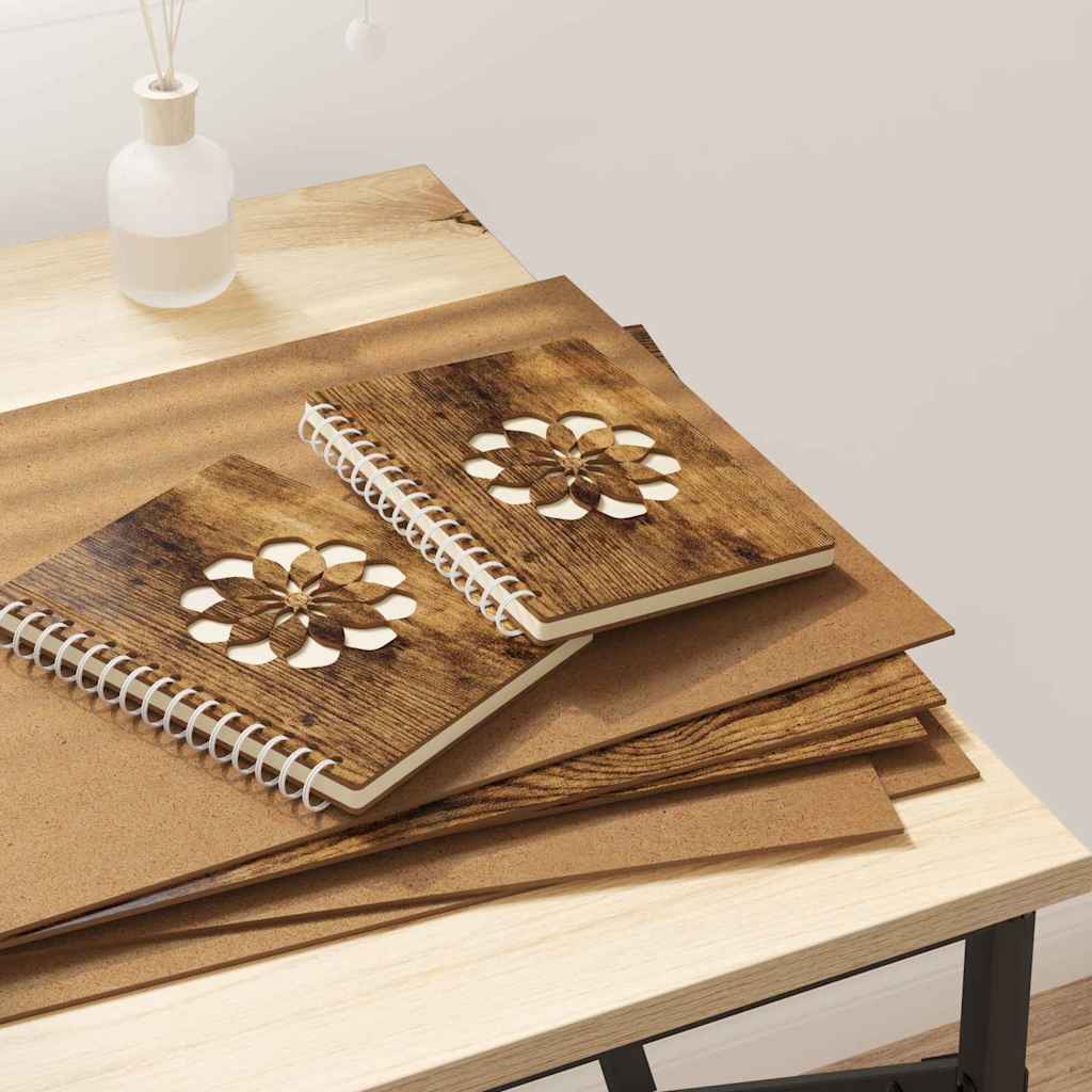 Decorpanelen 50 pcs Gerookt eiken 30 x 42 x 0.27 cm is nu te koop bij PeponiXL, paradijselijk wonen!