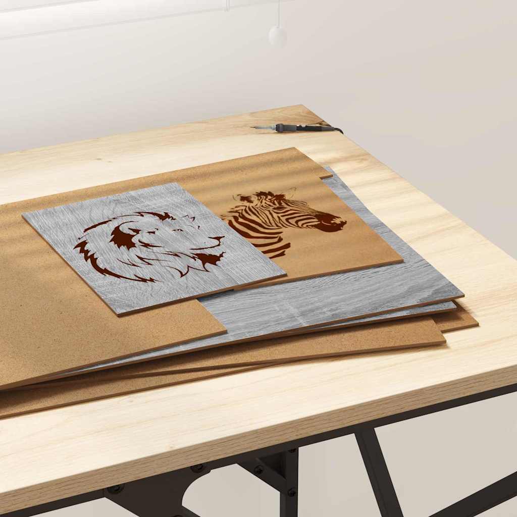 Decorpanelen 50 pcs Grijs Sonoma 30 x 42 x 0.27 cm Bewerkt hout is nu te koop bij PeponiXL, paradijselijk wonen!