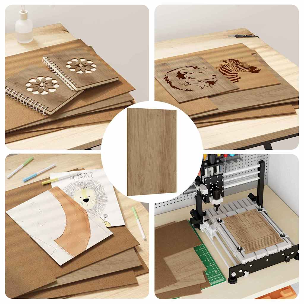 Decorpanelen 12 pcs Artisan Eiken 30 x 42 x 0.27 cm is nu te koop bij PeponiXL, paradijselijk wonen!