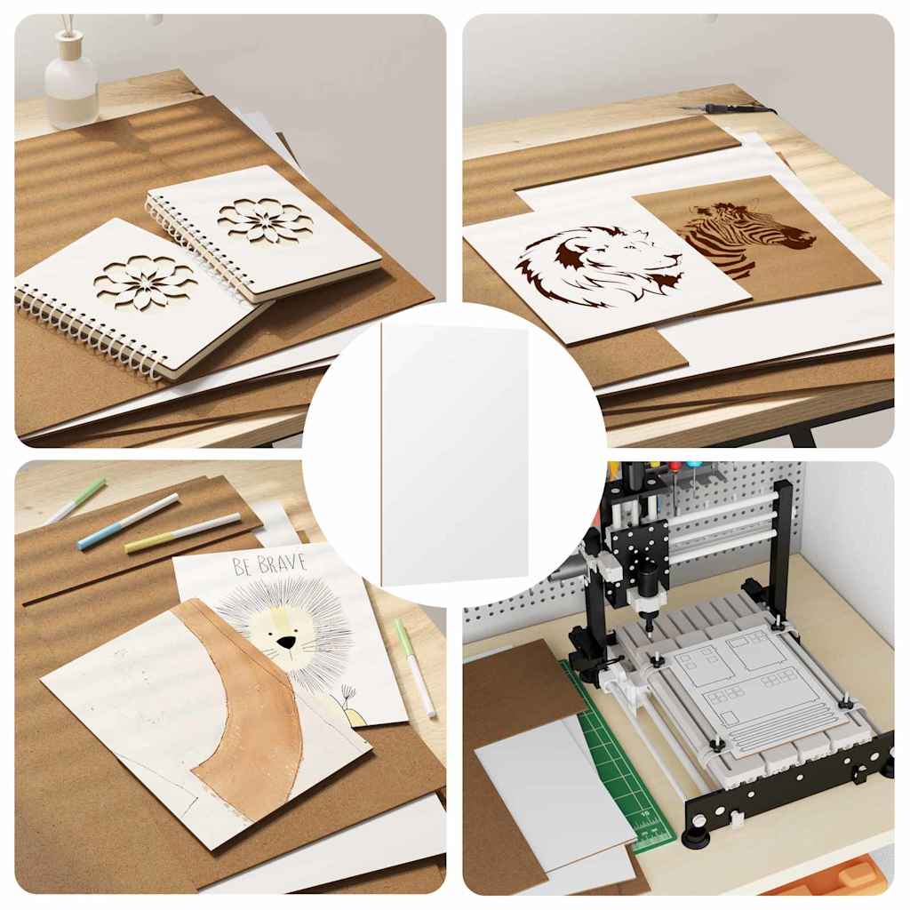 Decorpanelen 12 pcs Wit 40 x 60 x 0.27 cm Bewerkt hout is nu te koop bij PeponiXL, paradijselijk wonen!