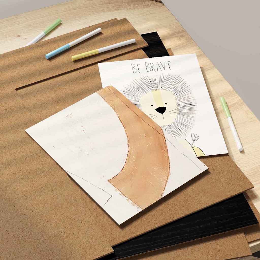 Decorpanelen 50 pcs Zwart Eiken 40 x 60 x 0.27 cm Bewerkt hout is nu te koop bij PeponiXL, paradijselijk wonen!