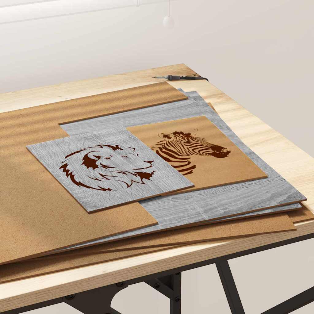 Decorpanelen 12 pcs Grijs Sonoma 40 x 60 x 0.27 cm Bewerkt hout is nu te koop bij PeponiXL, paradijselijk wonen!