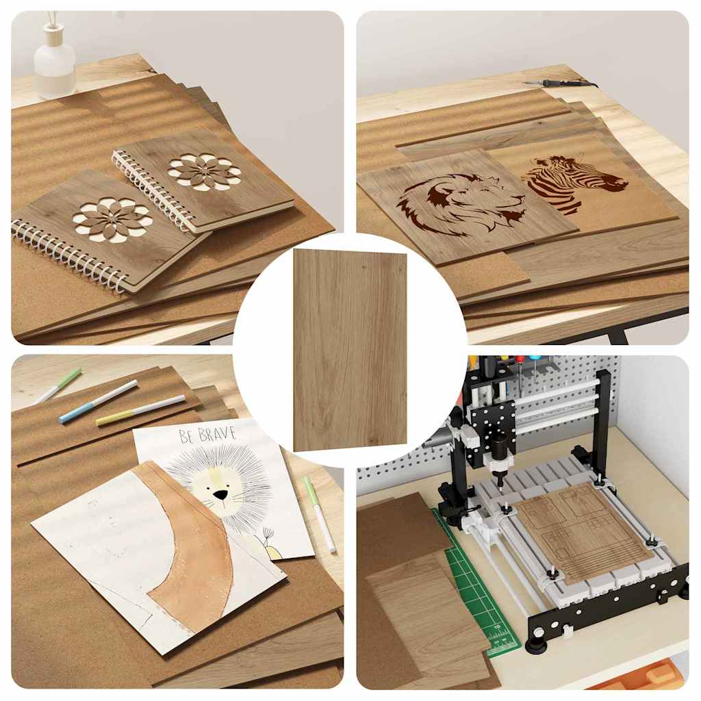 Decorpanelen 12 pcs Artisan Eiken 40 x 60 x 0.27 cm is nu te koop bij PeponiXL, paradijselijk wonen!