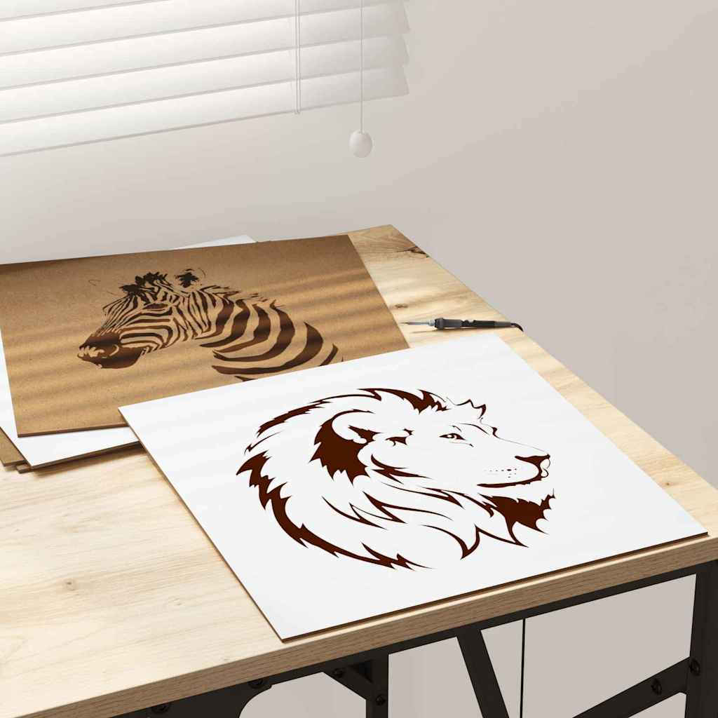 Decorpanelen 12 pcs Wit 30 x 30 x 0,27 cm Bewerkt hout is nu te koop bij PeponiXL, paradijselijk wonen!