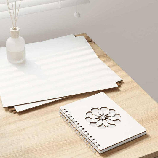 Decorpanelen 50 pcs Wit 30 x 30 x 0,27 cm Bewerkt hout is nu te koop bij PeponiXL, paradijselijk wonen!
