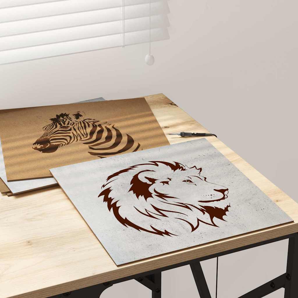 Decorpanelen 50 pcs Beton Grijs 30 x 30 x 0,27 cm Bewerkt hout is nu te koop bij PeponiXL, paradijselijk wonen!