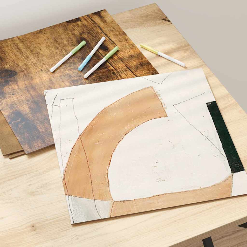 Decorpanelen 50 pcs Gerookt eiken 30 x 30 x 0,27 cm is nu te koop bij PeponiXL, paradijselijk wonen!
