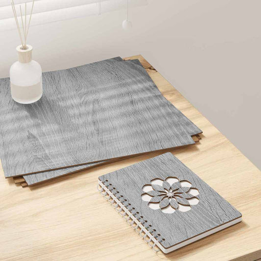 Decorpanelen 12 pcs Grijs Sonoma 30 x 30 x 0,27 cm Bewerkt hout is nu te koop bij PeponiXL, paradijselijk wonen!