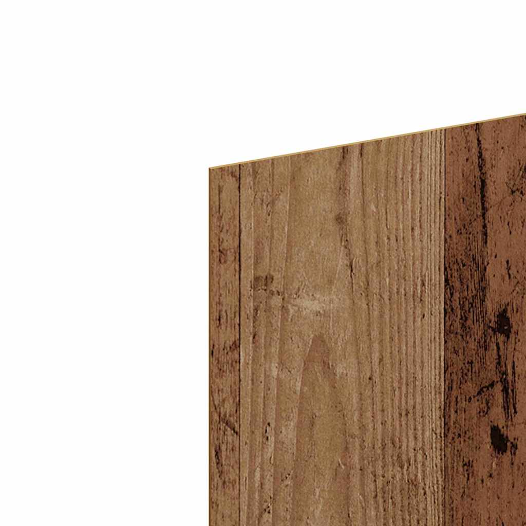 Decorpanelen 12 pcs Oudhout 30 x 30 x 0,27 cm Bewerkt hout is nu te koop bij PeponiXL, paradijselijk wonen!