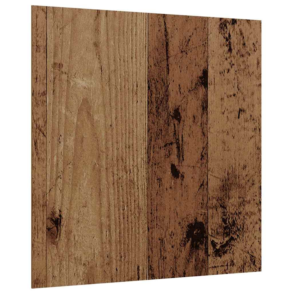 Decorpanelen 12 pcs Oudhout 30 x 30 x 0,27 cm Bewerkt hout is nu te koop bij PeponiXL, paradijselijk wonen!