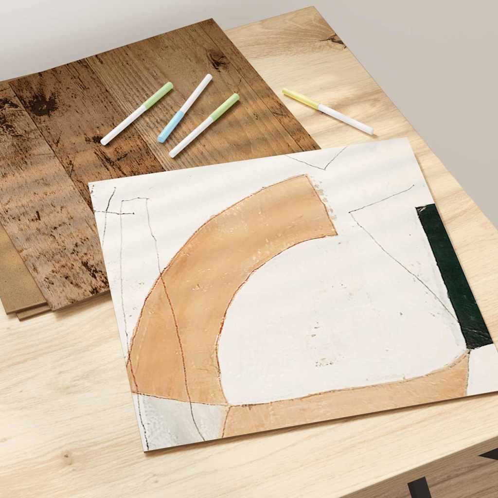 Decorpanelen 50 pcs Oudhout 30 x 30 x 0,27 cm Bewerkt hout is nu te koop bij PeponiXL, paradijselijk wonen!