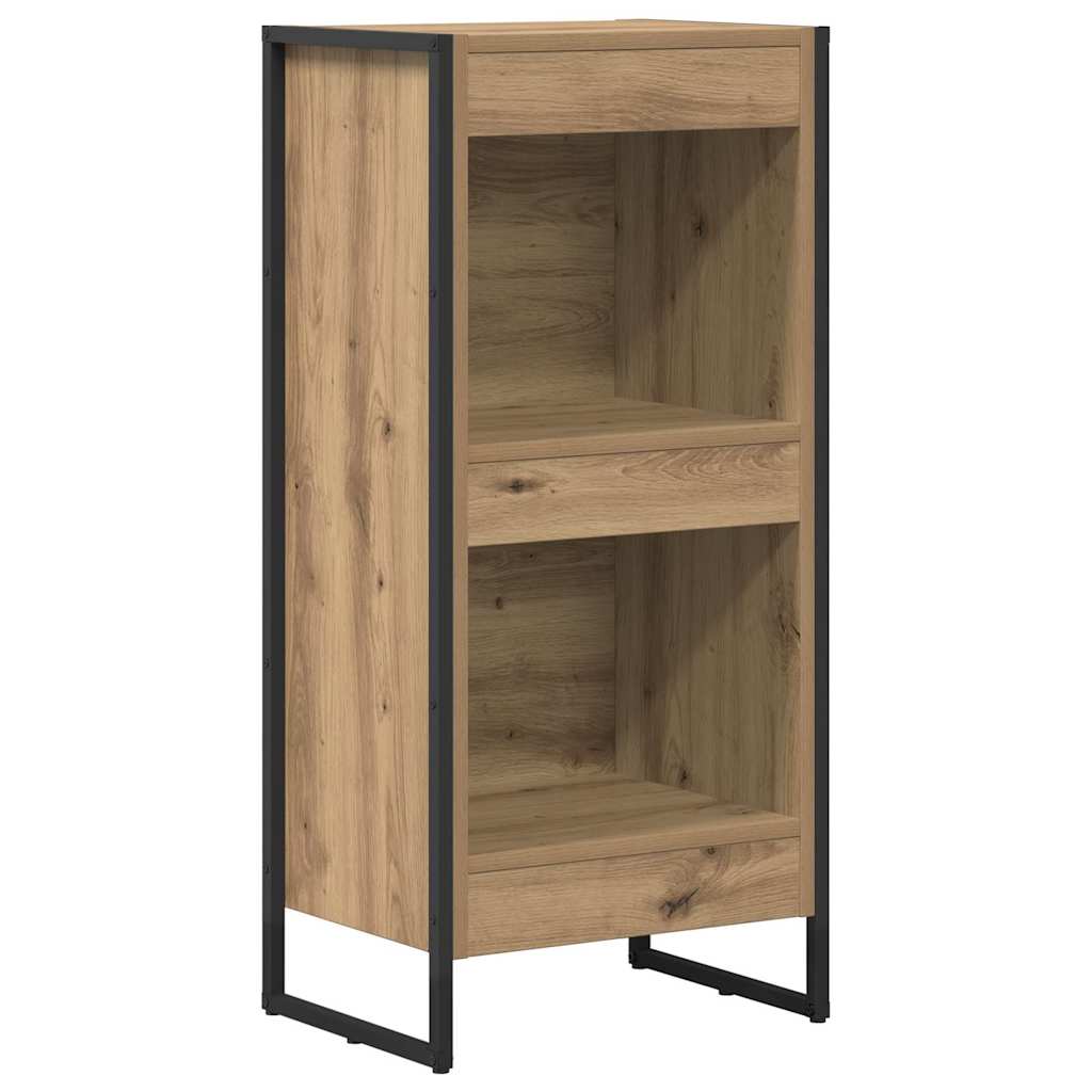 Boekenkast Ambachtelijk eiken 80 x 30 x 155 cm Bewerkt hout is nu te koop bij PeponiXL, paradijselijk wonen!