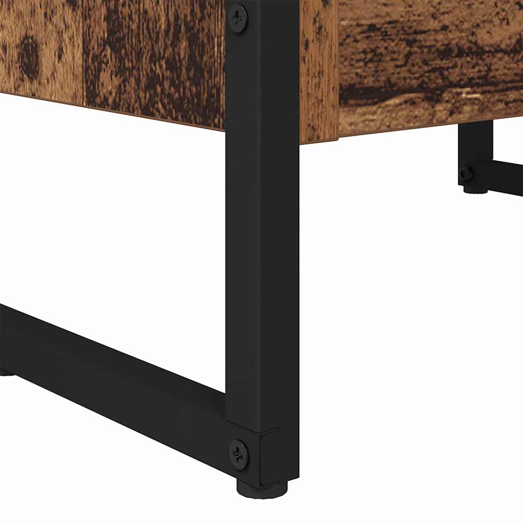 Boekenkast Oud Hout 80 x 30 x 155 cm Bewerkt hout is nu te koop bij PeponiXL, paradijselijk wonen!