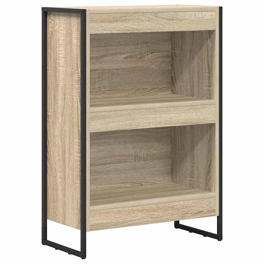 Boekenkast Sonoma 80 x 30 x 155 cm Bewerkt hout is nu te koop bij PeponiXL, paradijselijk wonen!