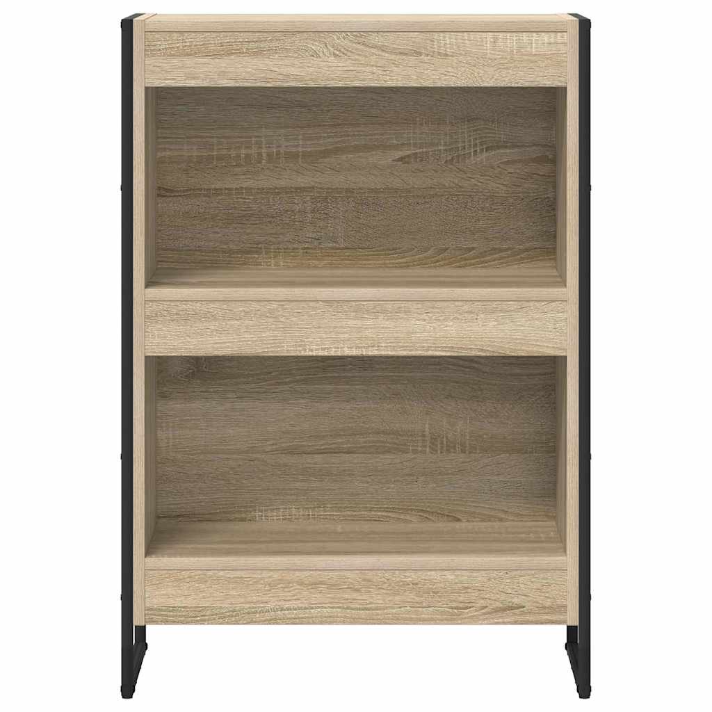 Boekenkast Sonoma 80 x 30 x 155 cm Bewerkt hout is nu te koop bij PeponiXL, paradijselijk wonen!