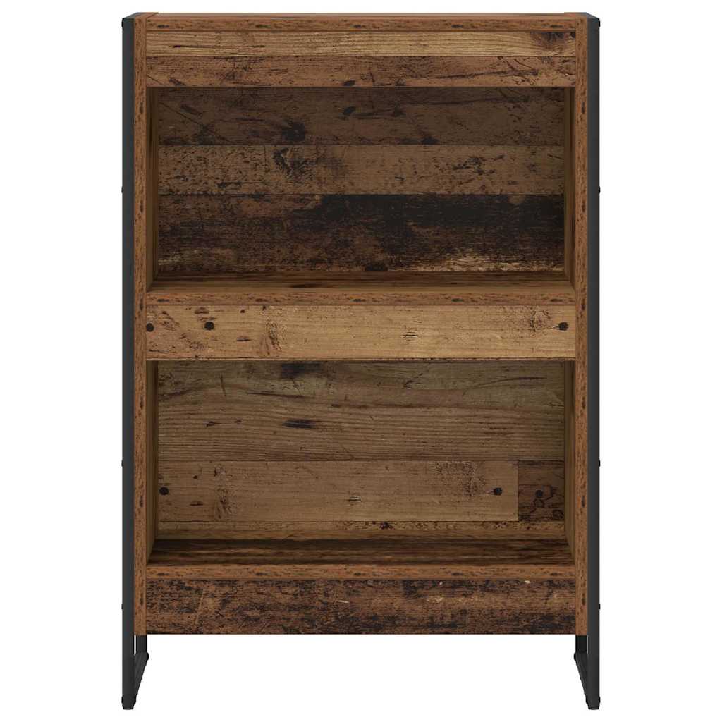 Boekenkast Oud Hout 80 x 30 x 155 cm Bewerkt hout is nu te koop bij PeponiXL, paradijselijk wonen!