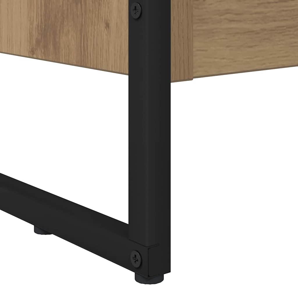 Boekenkast Ambachtelijk eiken 80 x 30 x 155 cm Bewerkt hout is nu te koop bij PeponiXL, paradijselijk wonen!