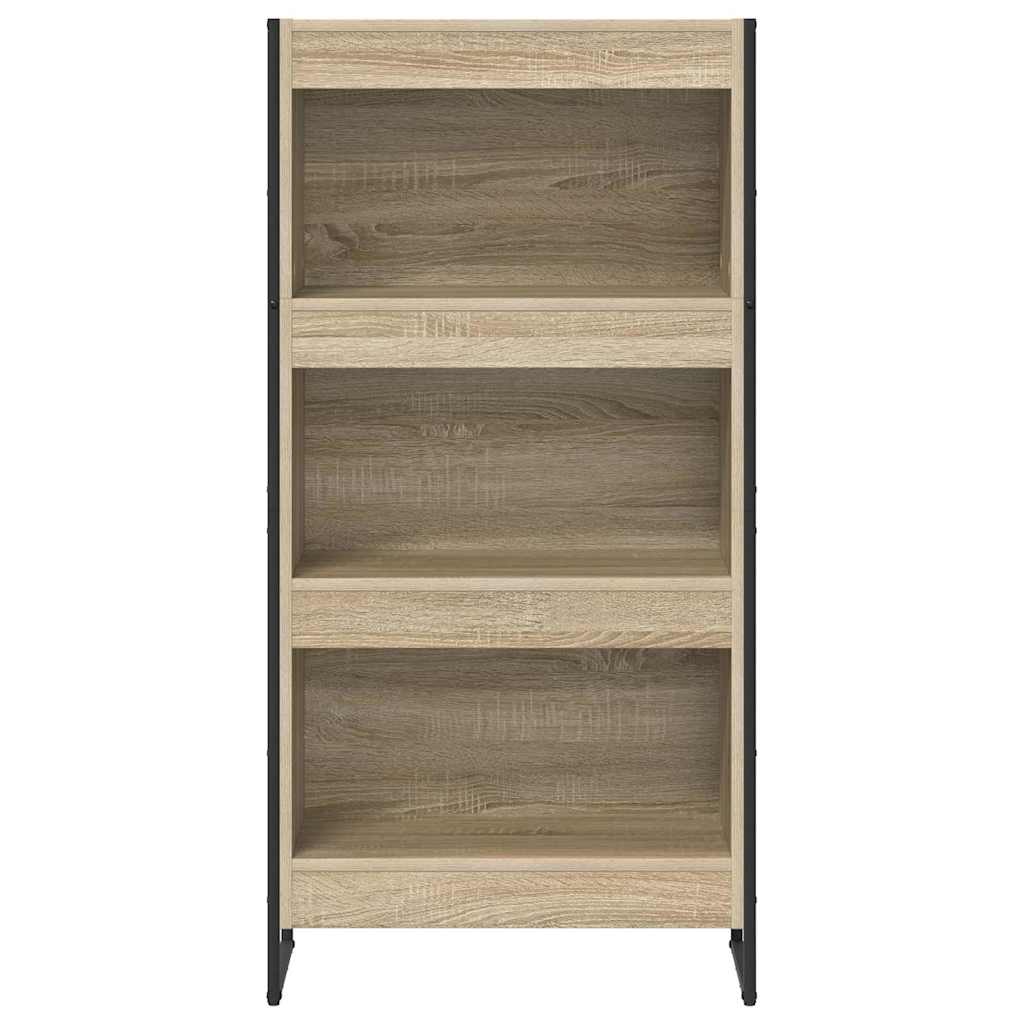 Boekenkast Sonoma 80 x 30 x 155 cm Bewerkt hout is nu te koop bij PeponiXL, paradijselijk wonen!