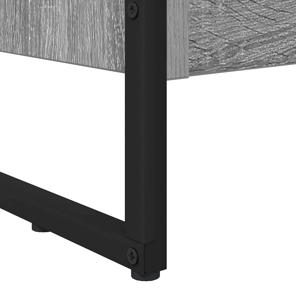 Boekenkast Grijs Sonoma 80 x 30 x 155 cm Bewerkt hout is nu te koop bij PeponiXL, paradijselijk wonen!