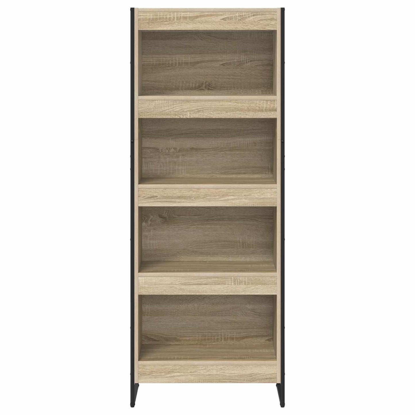 Boekenkast Sonoma 80 x 30 x 155 cm Bewerkt hout is nu te koop bij PeponiXL, paradijselijk wonen!