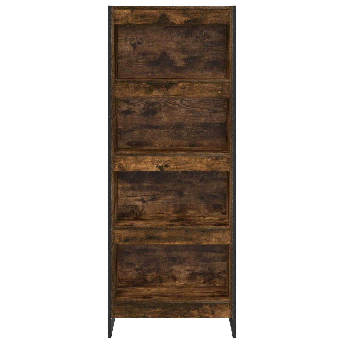 Boekenkast Rook Eik 80 x 30 x 155 cm Bewerkt hout is nu te koop bij PeponiXL, paradijselijk wonen!