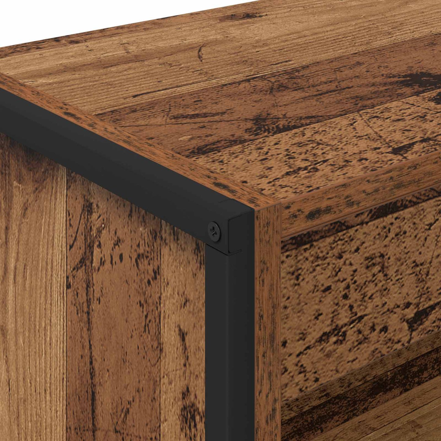 Boekenkast Oud Hout 80 x 30 x 155 cm Bewerkt hout is nu te koop bij PeponiXL, paradijselijk wonen!