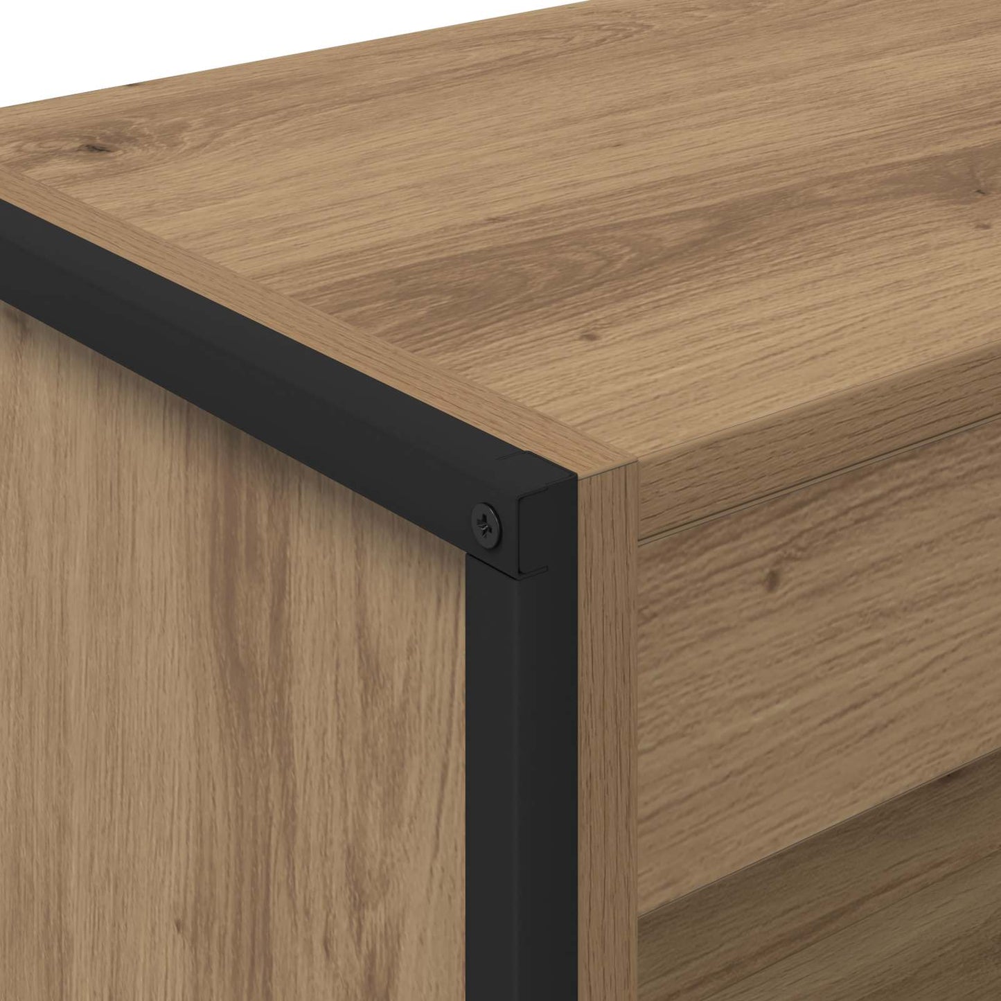 Boekenkast Ambachtelijk eiken 80 x 30 x 155 cm Bewerkt hout is nu te koop bij PeponiXL, paradijselijk wonen!