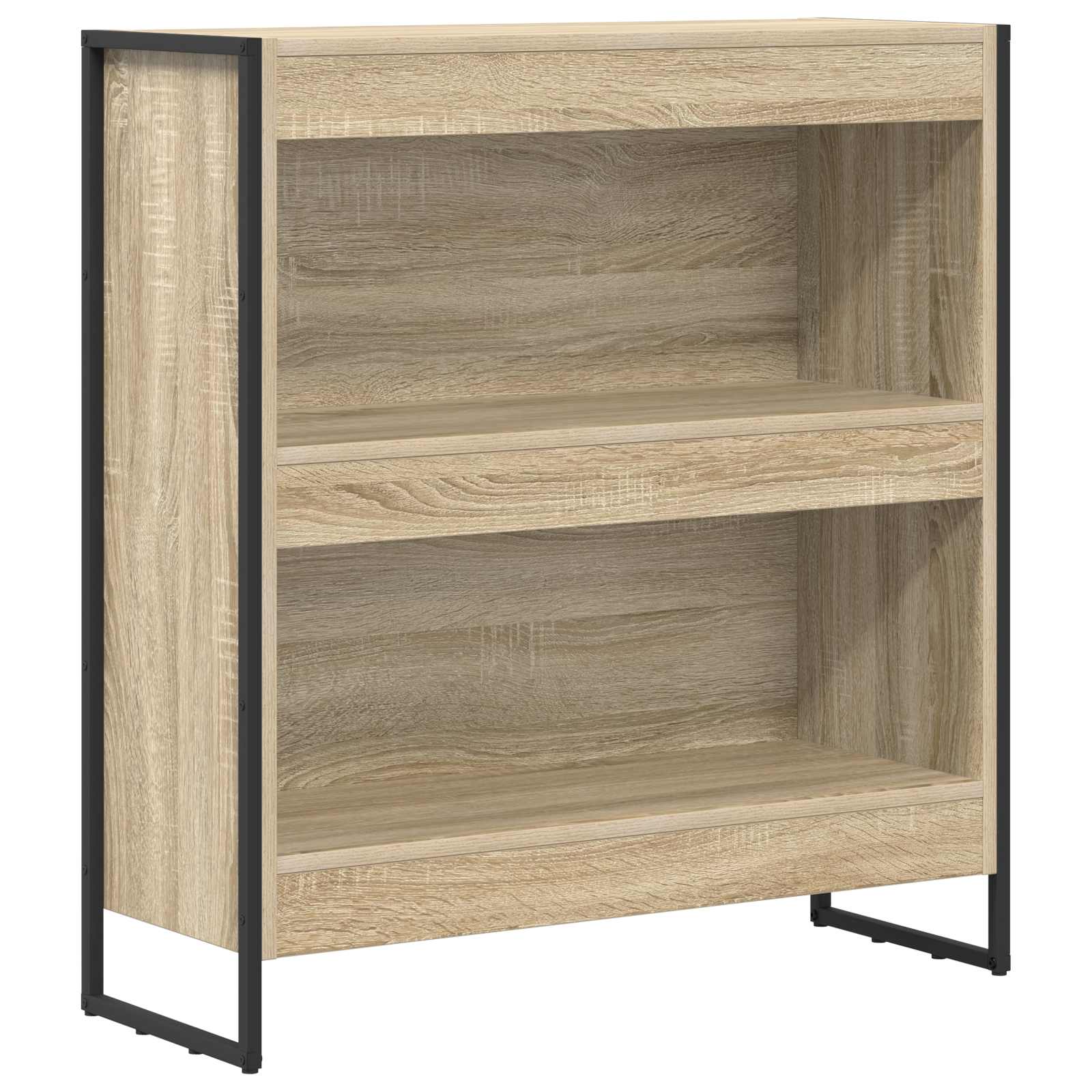 Boekenkast Sonoma 80 x 30 x 155 cm Bewerkt hout is nu te koop bij PeponiXL, paradijselijk wonen!