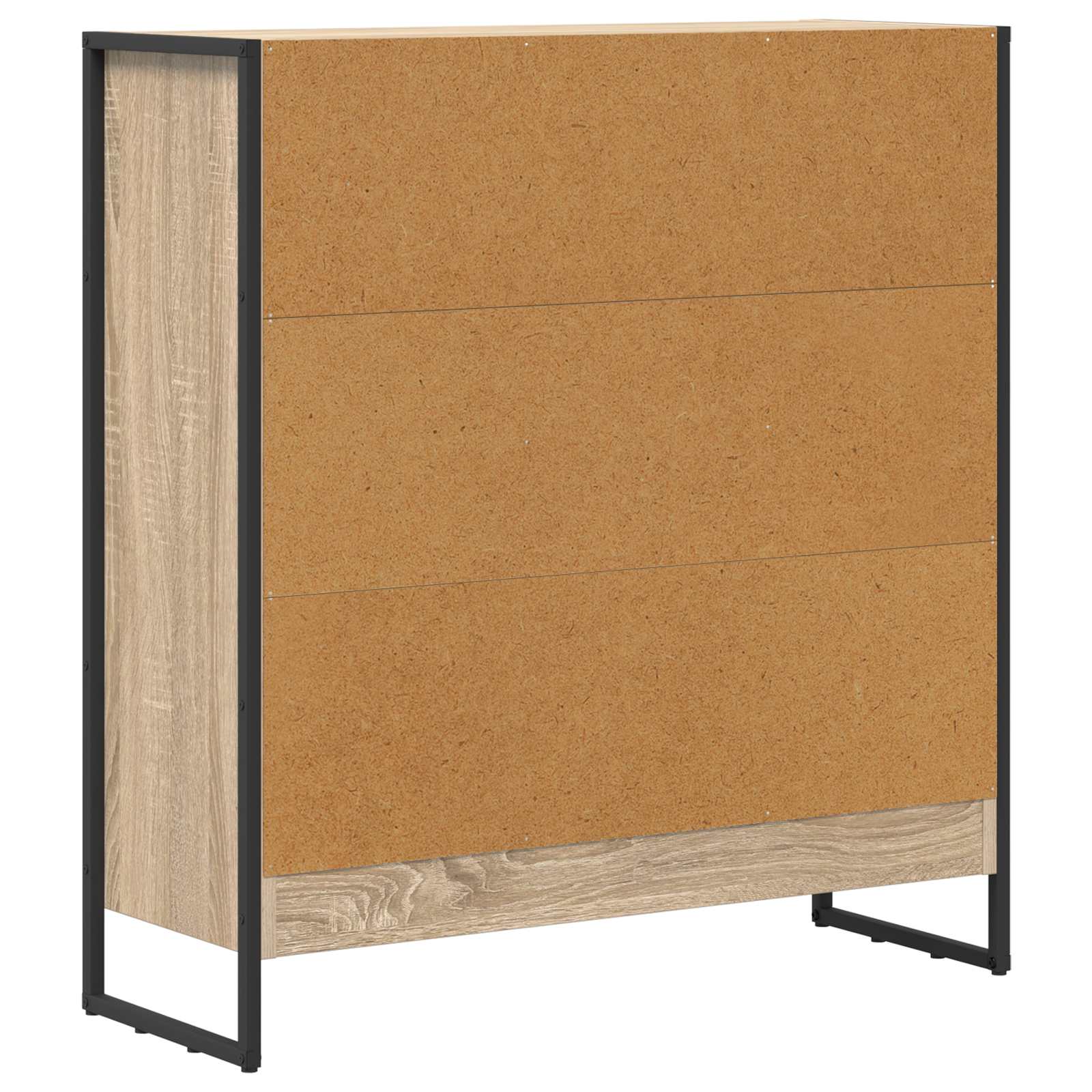 Boekenkast Sonoma 80 x 30 x 155 cm Bewerkt hout is nu te koop bij PeponiXL, paradijselijk wonen!