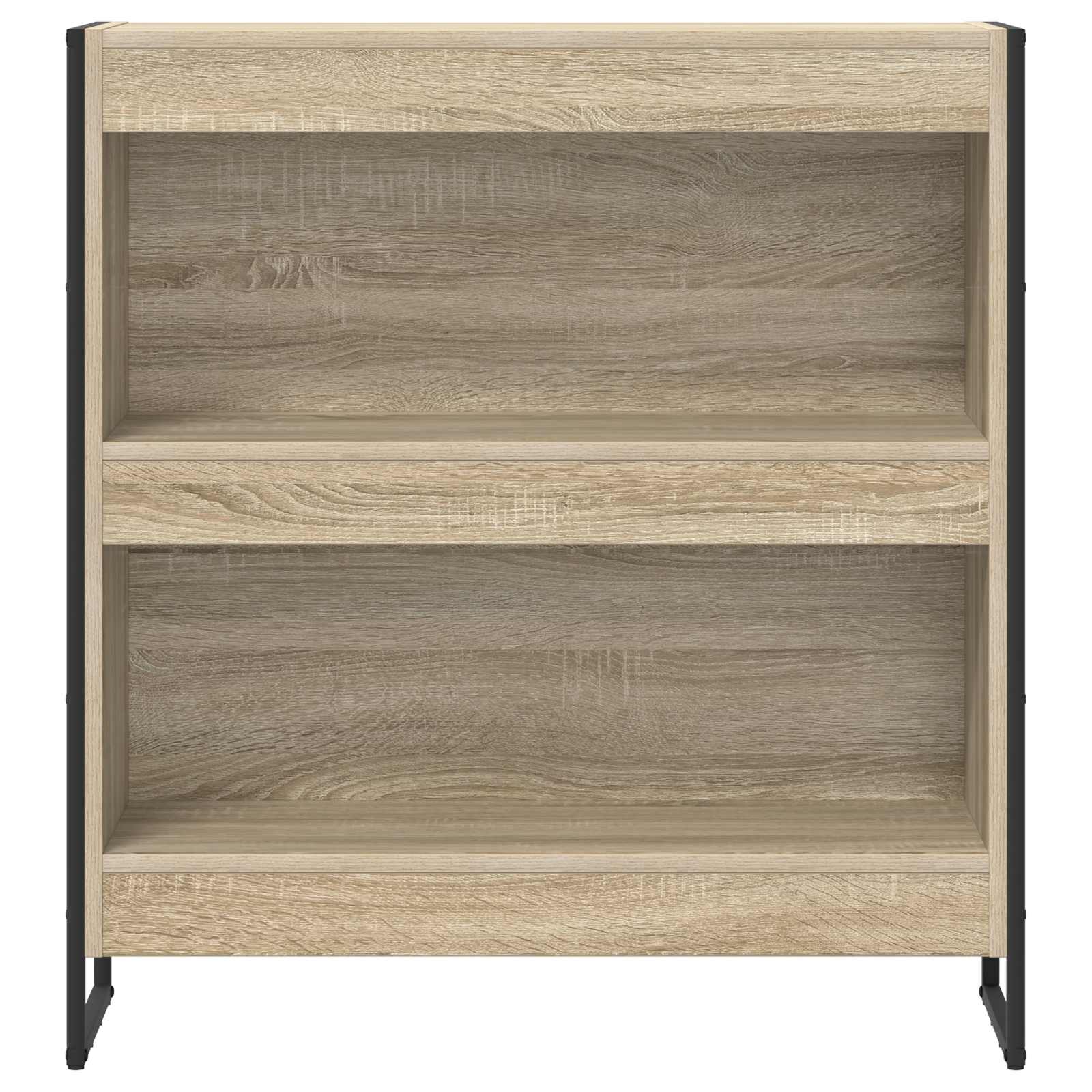 Boekenkast Sonoma 80 x 30 x 155 cm Bewerkt hout is nu te koop bij PeponiXL, paradijselijk wonen!