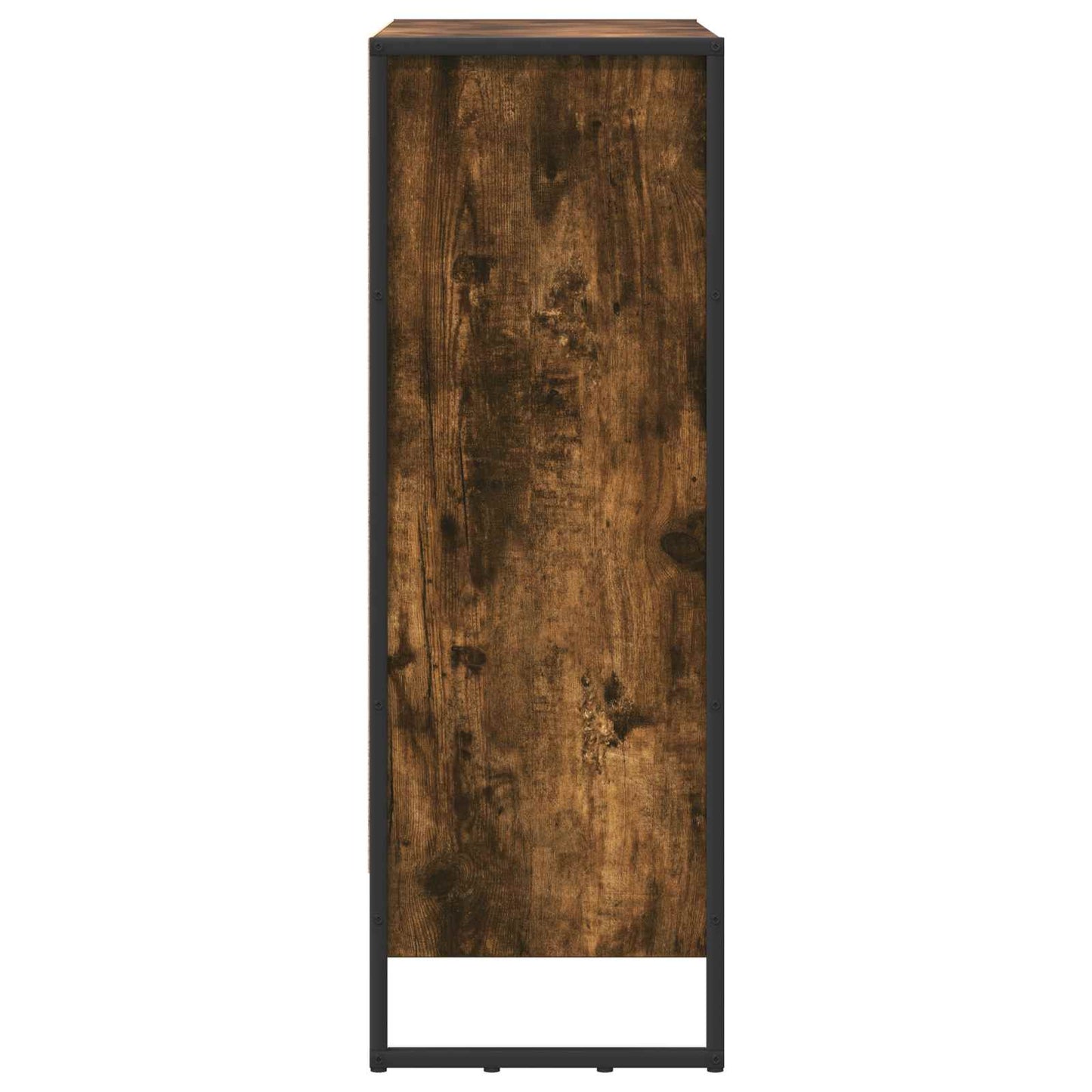 Boekenkast Rook Eik 80 x 30 x 155 cm Bewerkt hout is nu te koop bij PeponiXL, paradijselijk wonen!