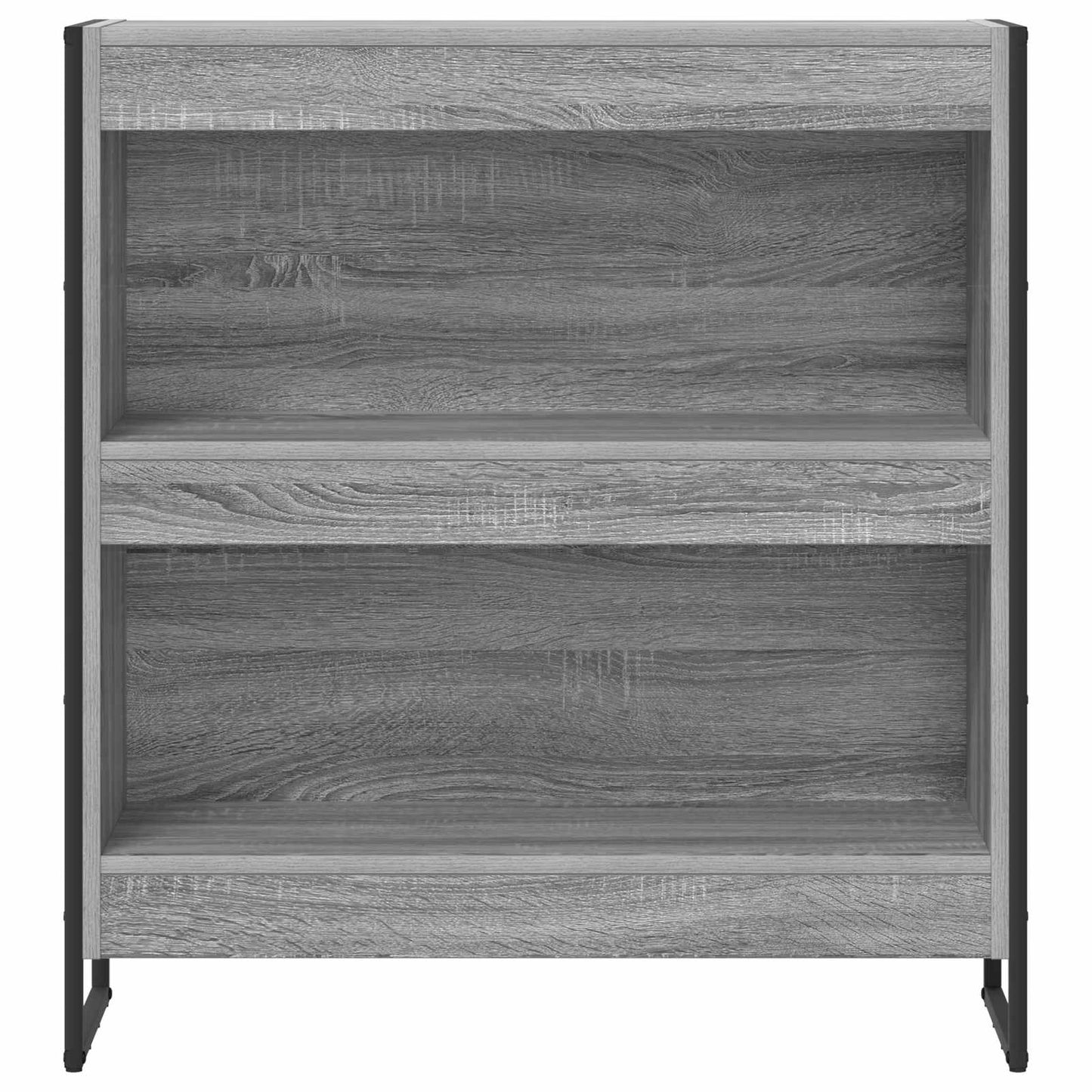 Boekenkast Grijs Sonoma 80 x 30 x 155 cm Bewerkt hout is nu te koop bij PeponiXL, paradijselijk wonen!
