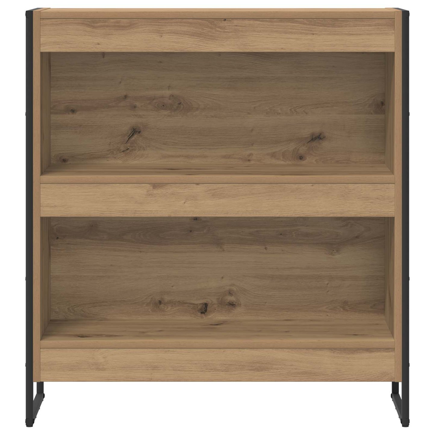 Boekenkast Ambachtelijk eiken 80 x 30 x 155 cm Bewerkt hout is nu te koop bij PeponiXL, paradijselijk wonen!