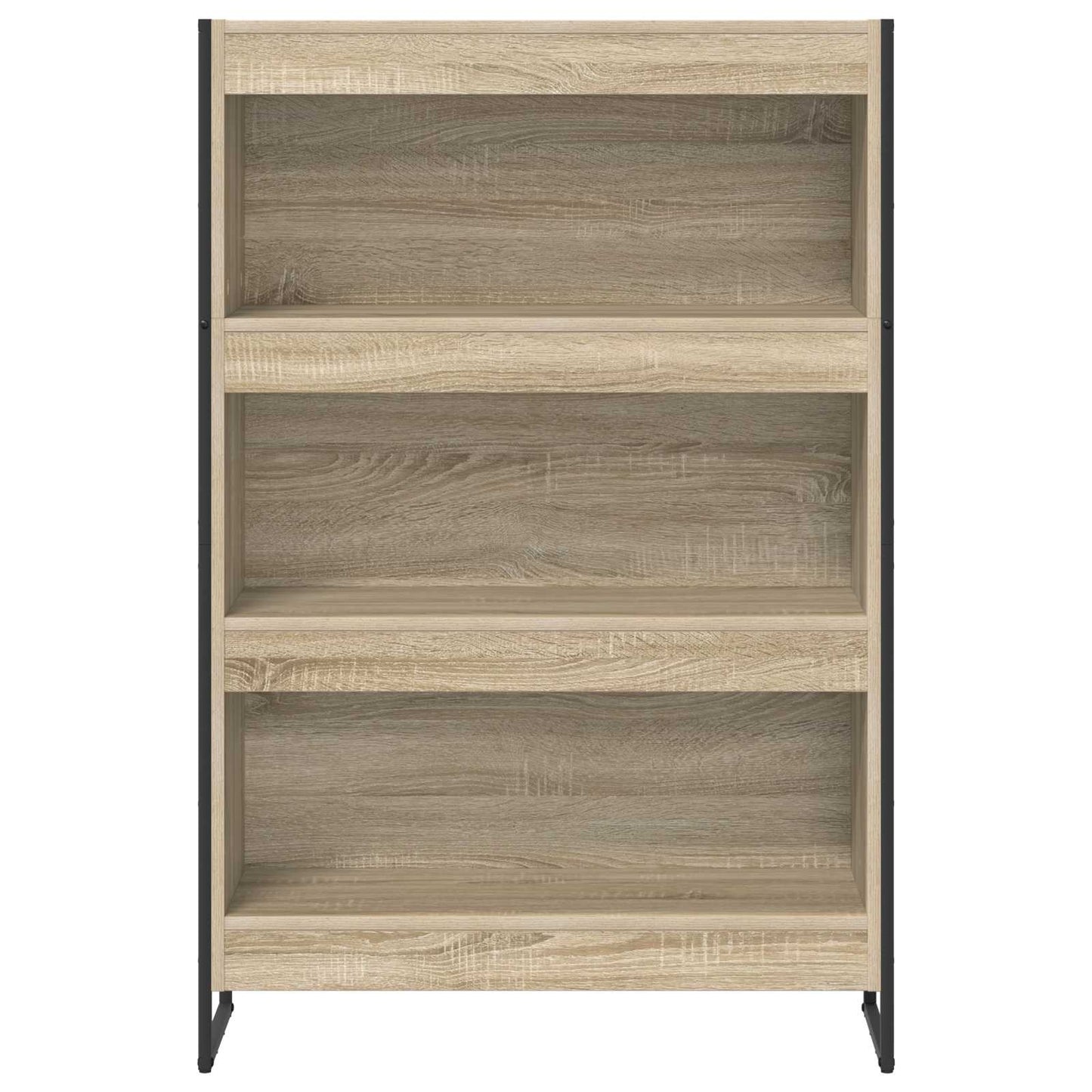 Boekenkast Sonoma 80 x 30 x 155 cm Bewerkt hout is nu te koop bij PeponiXL, paradijselijk wonen!
