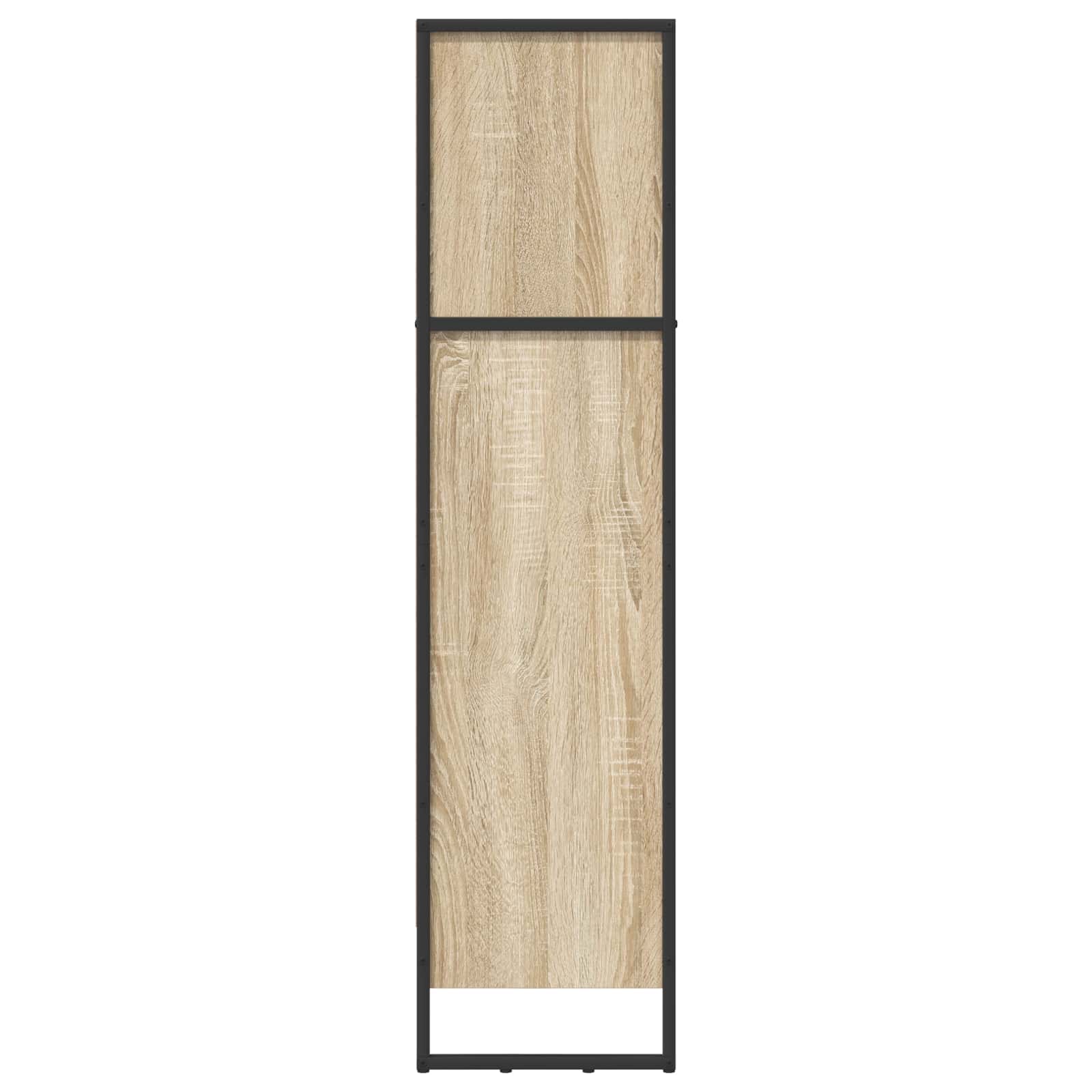 Boekenkast Sonoma 80 x 30 x 155 cm Bewerkt hout is nu te koop bij PeponiXL, paradijselijk wonen!