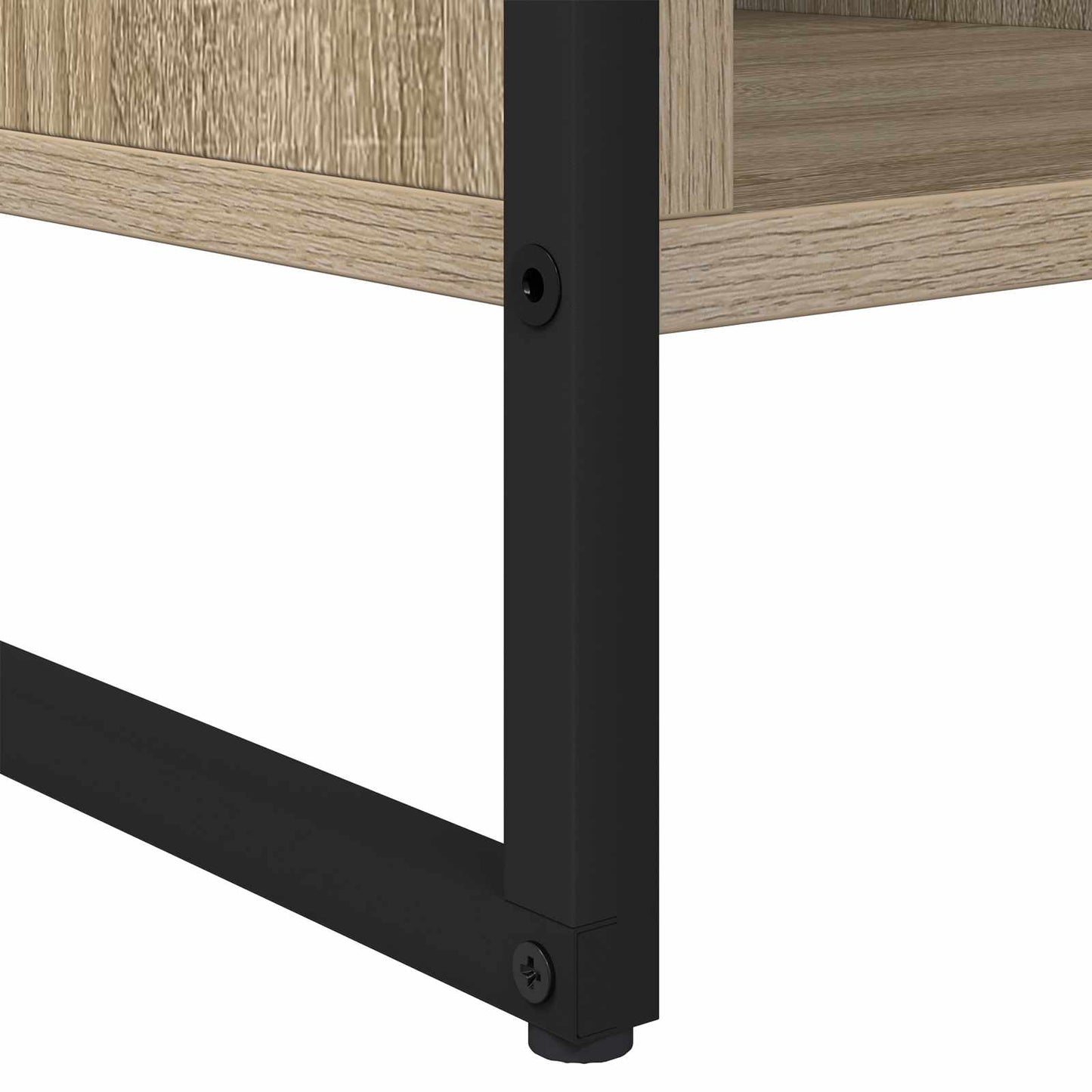 Salontafel Sonoma 80 x 50 x 40 cm Bewerkt hout is nu te koop bij PeponiXL, paradijselijk wonen!