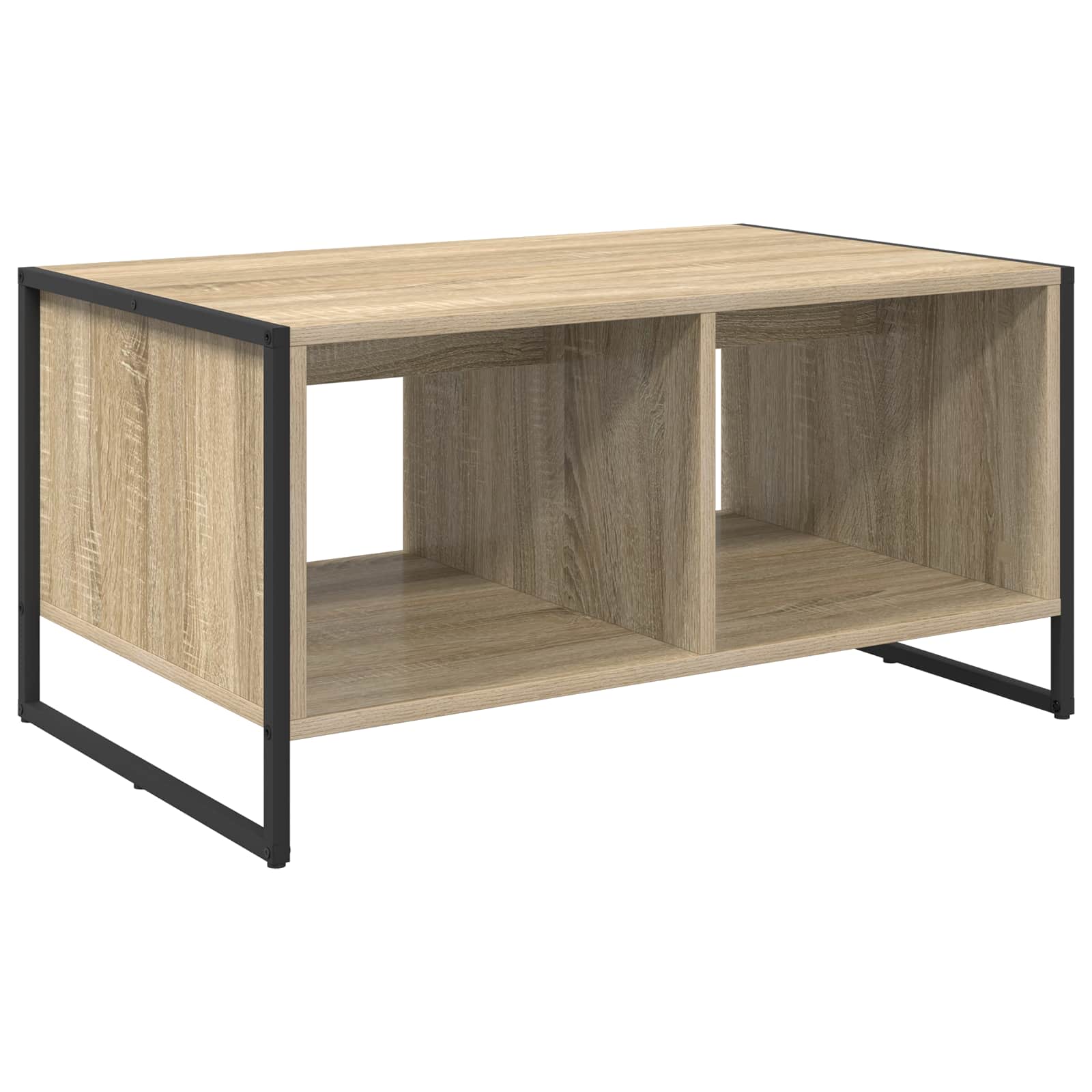Salontafel Sonoma 80 x 50 x 40 cm Bewerkt hout is nu te koop bij PeponiXL, paradijselijk wonen!