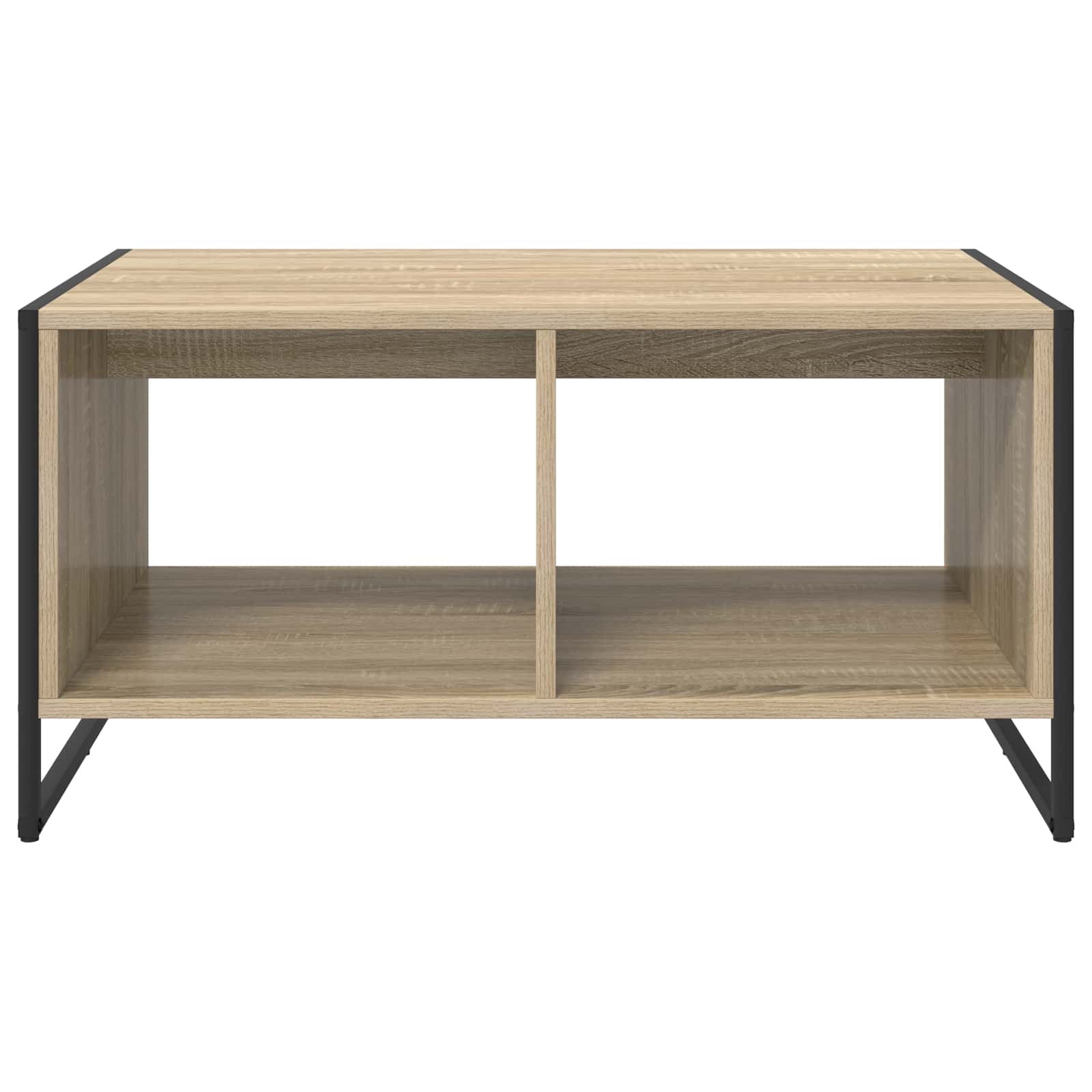 Salontafel Sonoma 80 x 50 x 40 cm Bewerkt hout is nu te koop bij PeponiXL, paradijselijk wonen!