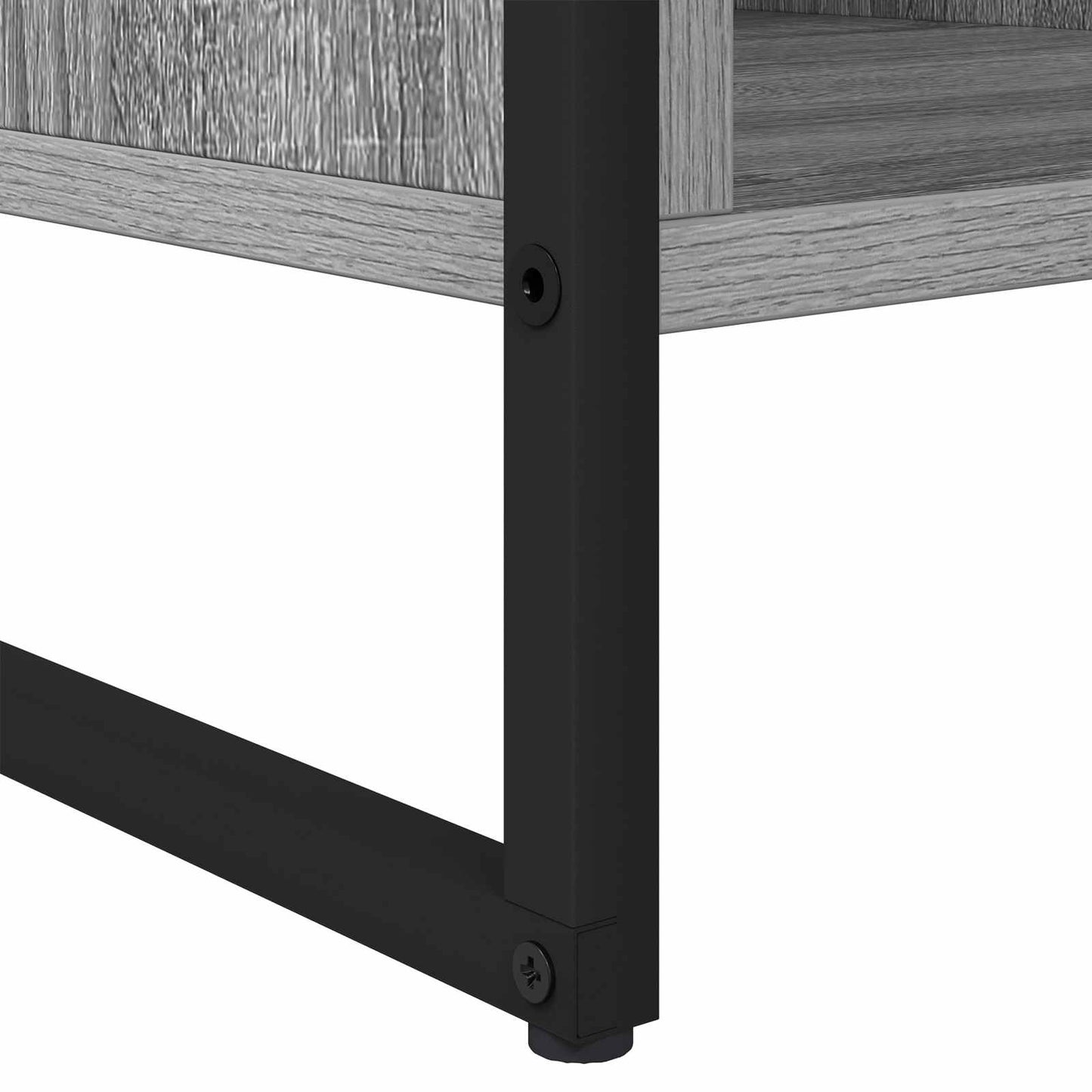 Salontafel Grijs Sonoma 80 x 50 x 40 cm Bewerkt hout is nu te koop bij PeponiXL, paradijselijk wonen!