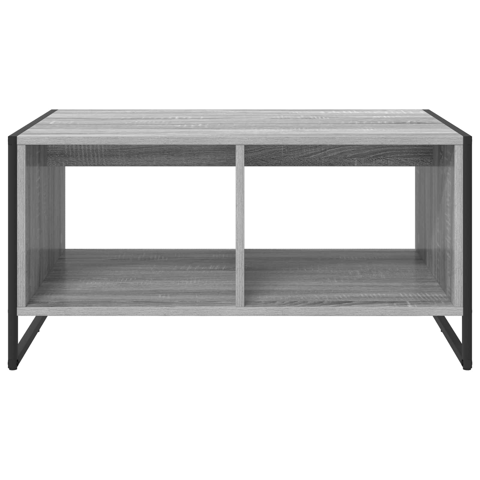 Salontafel Grijs Sonoma 80 x 50 x 40 cm Bewerkt hout is nu te koop bij PeponiXL, paradijselijk wonen!