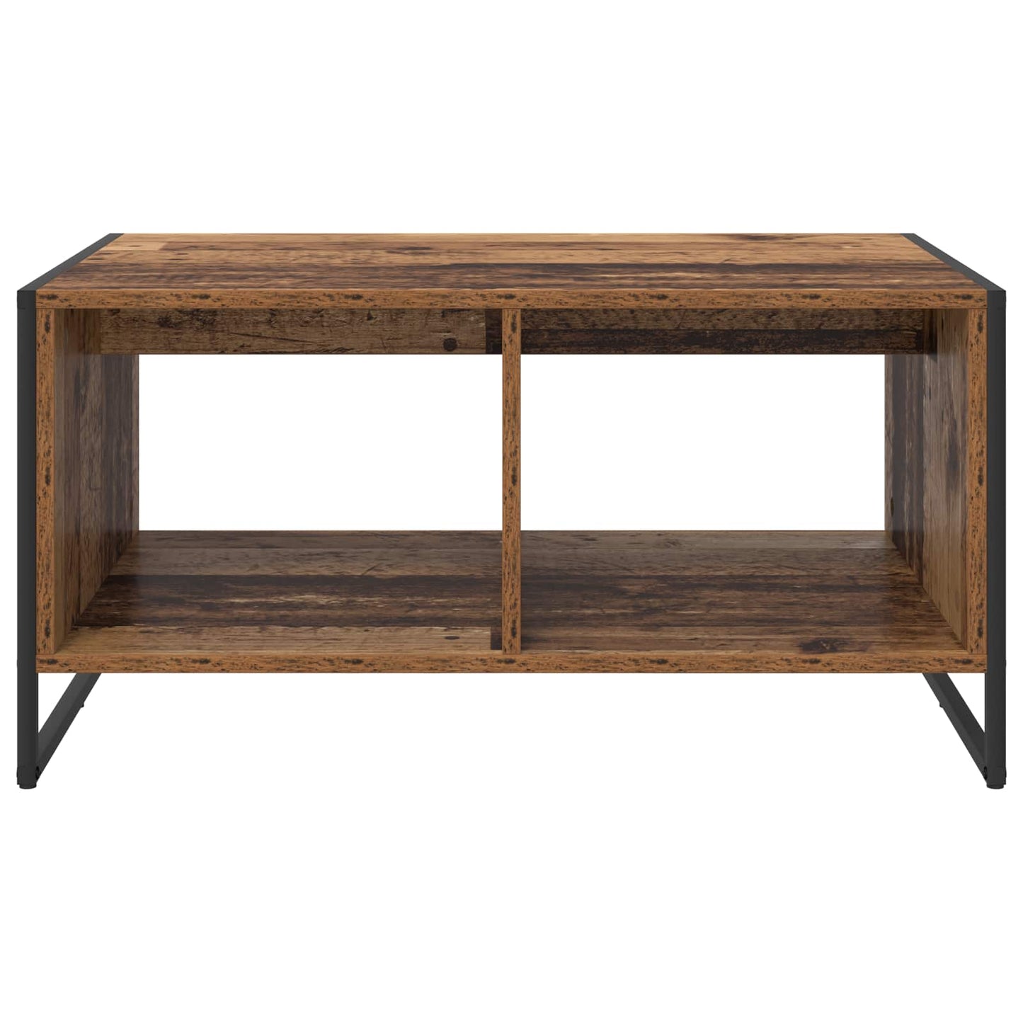 Salontafel Oud Hout 80 x 50 x 40 cm Bewerkt hout is nu te koop bij PeponiXL, paradijselijk wonen!