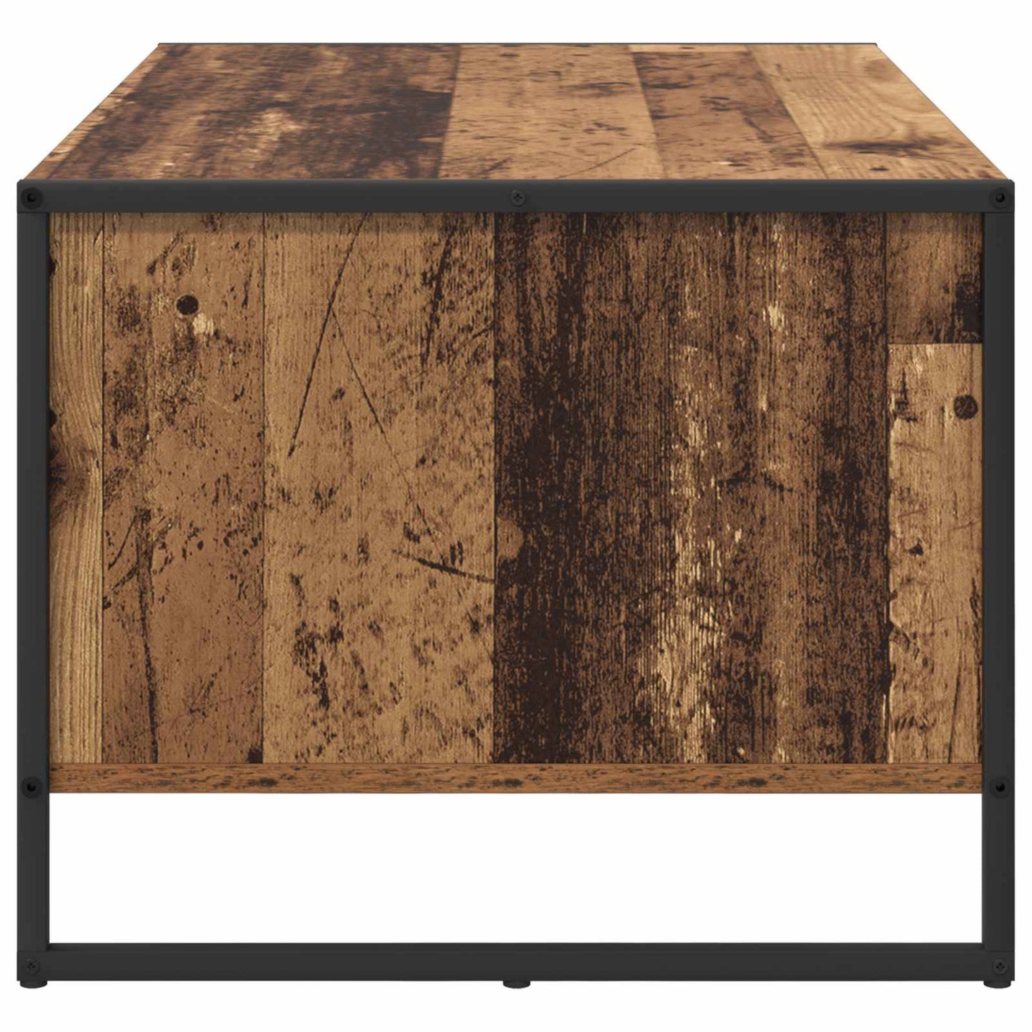 Salontafel Oud Hout 80 x 50 x 40 cm Bewerkt hout is nu te koop bij PeponiXL, paradijselijk wonen!