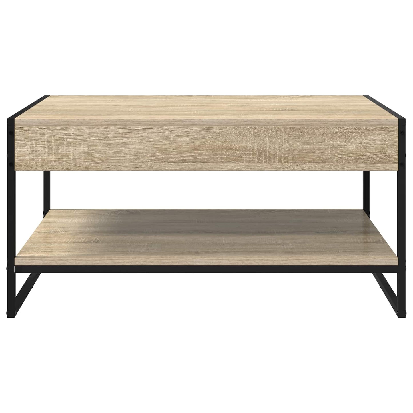 Salontafel Sonoma 80 x 50 x 40 cm Bewerkt hout is nu te koop bij PeponiXL, paradijselijk wonen!